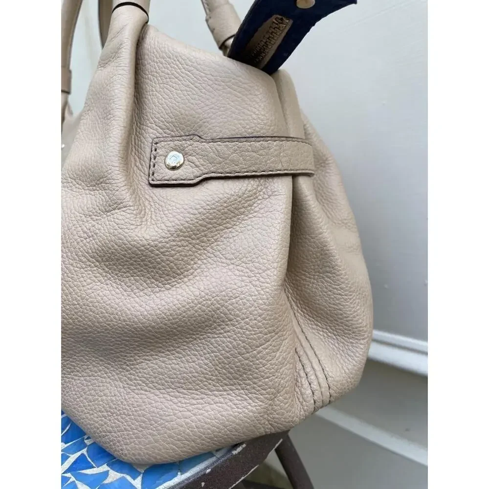 Kate Spade BERSHIRE LEATHER BEIGE LEATHER BAG PURSE (300